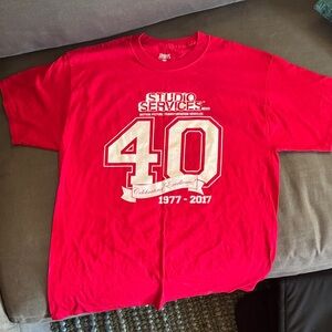 Hanes Studio Services Red Tee